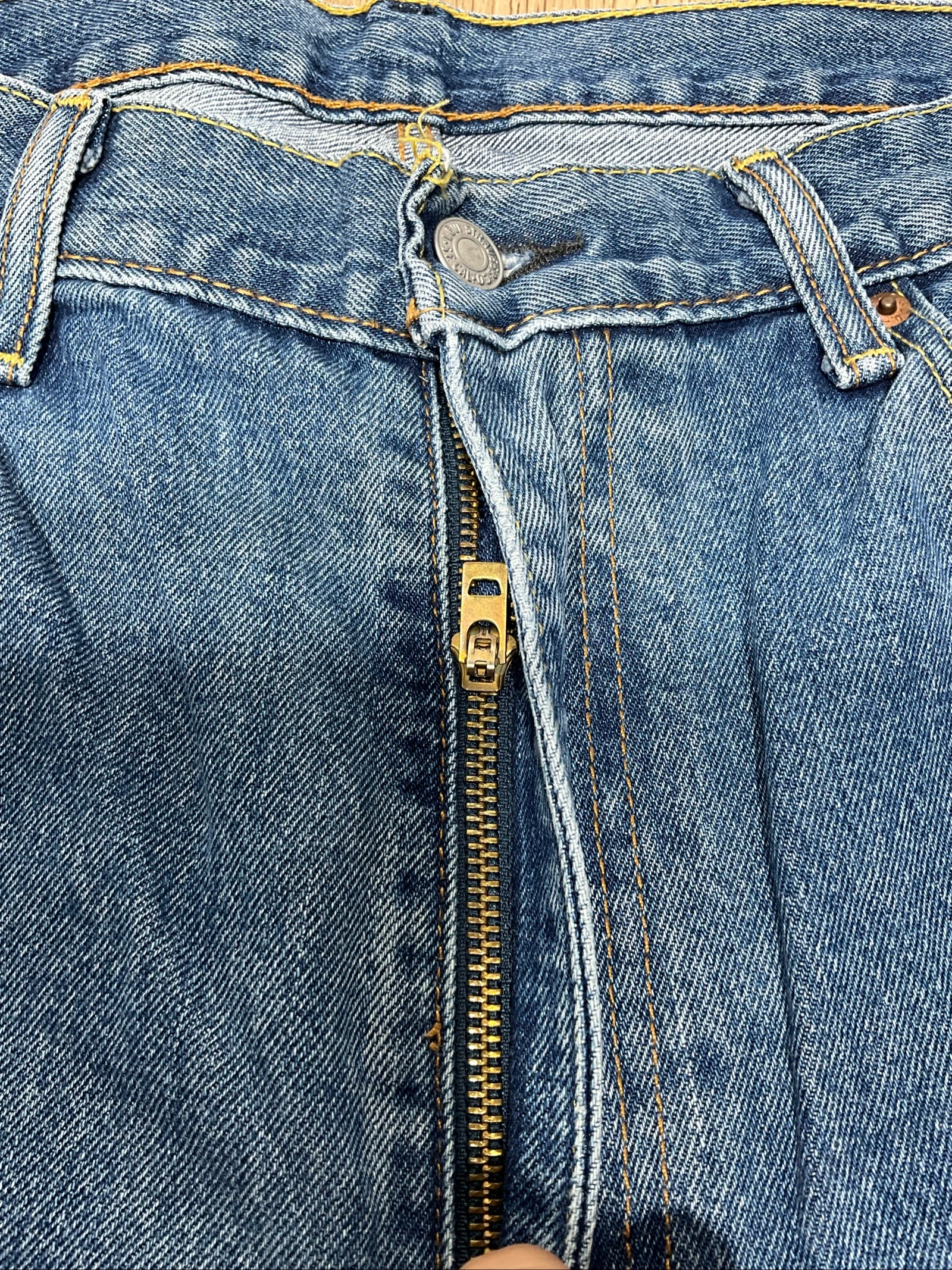 Jean Levis 550 Relaxed W36 L36 Vintage 100% Katoen Blauw lvh 142 – photo 5